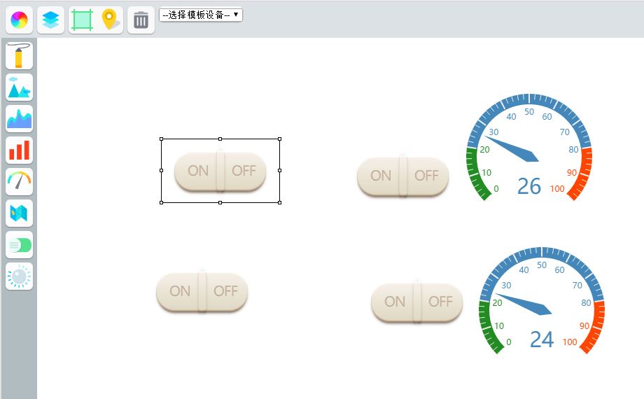 上面这个代码的功能是这样的,当网页上的那个按钮被按下后,会进入LED_CmdCtl这个函数里的LED11这个花括号内部的代码。先来20次快速的跑马灯,然后歇1秒,接着按湿度值做对应次数的呼吸,然后4灯全关1秒,最后点亮LED1。